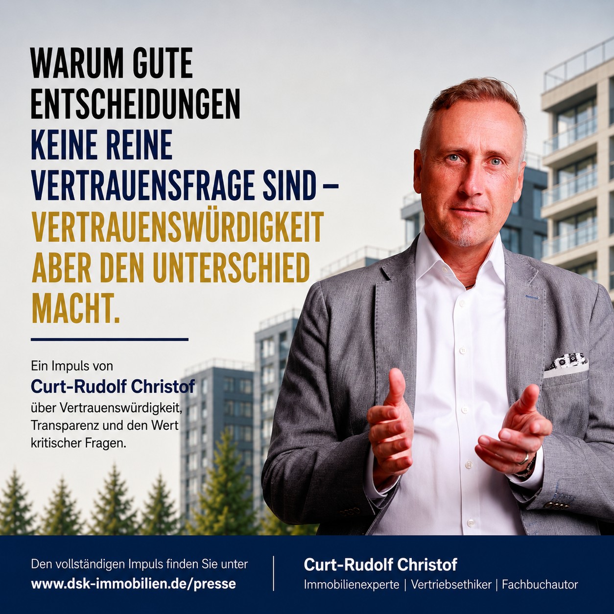 Pressemitteilung 26 06 15 Impuls Immob 3Dinge Klarheit Orientierung Strategie