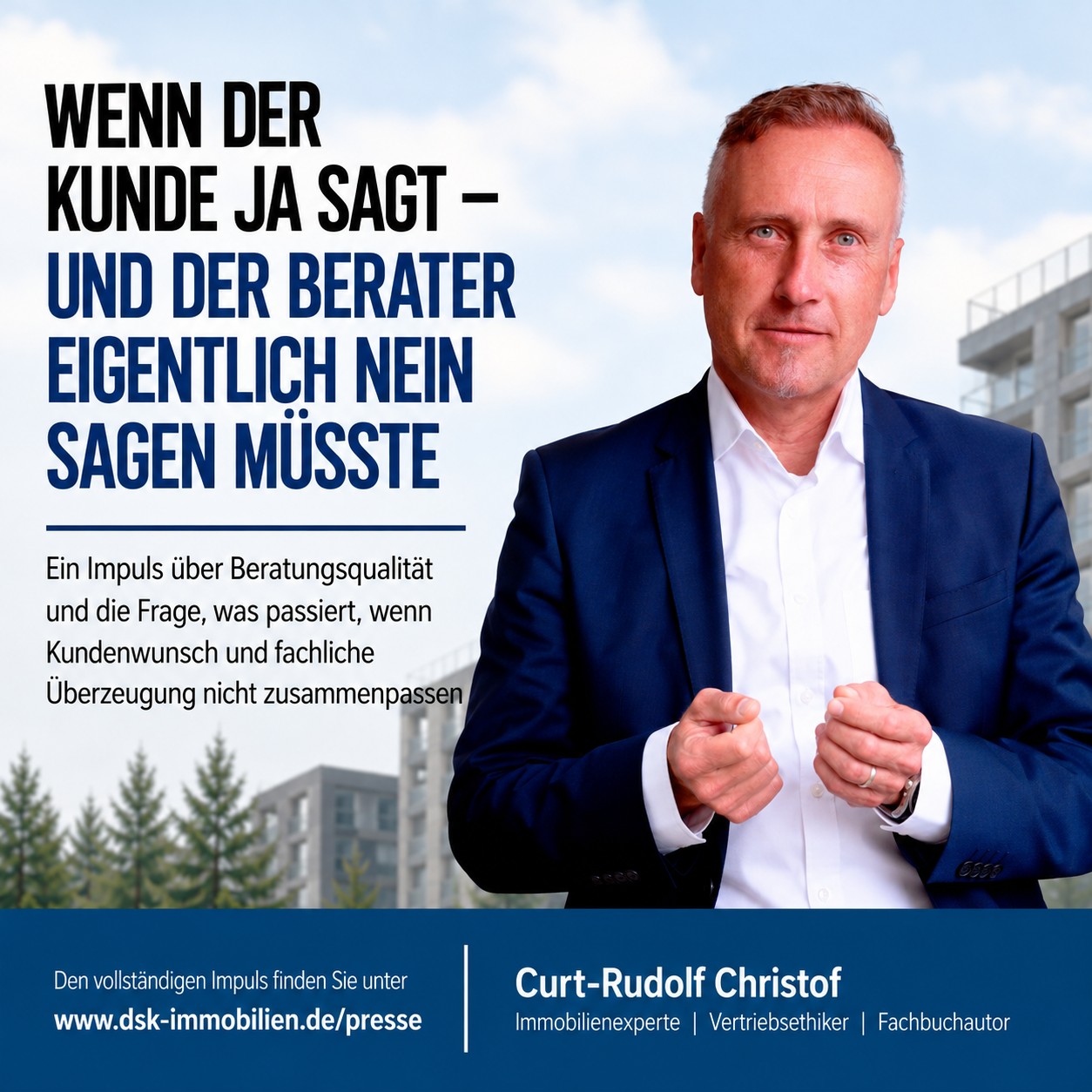 Pressemitteilung 26 07 28 Impuls Immobilie muss zum Menschen passen